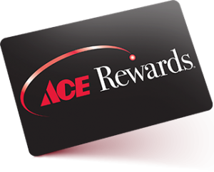 Ace rewards card